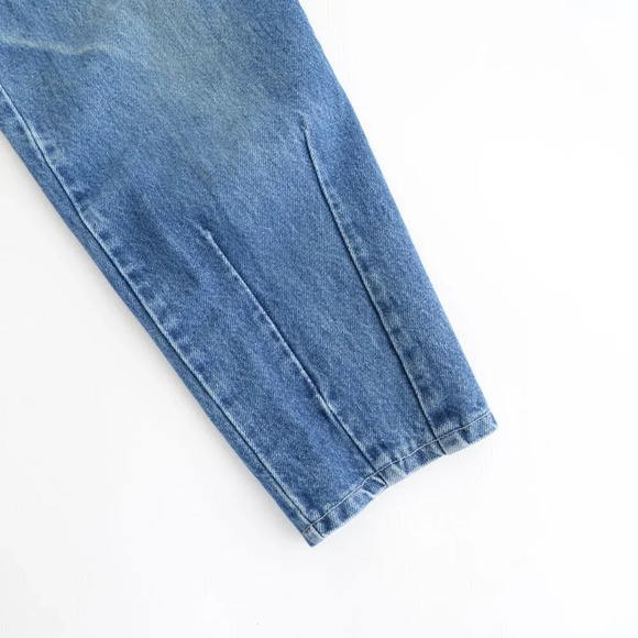 Vintage Calvin Klein Blue Denim Tapered Jeans Denim - Picture 4 of 16